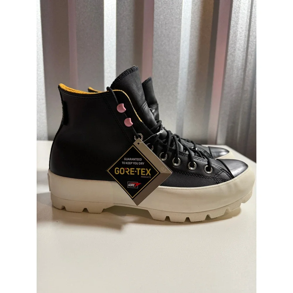 Converse Chuck Taylor All Star Lugged Winter Gore Tex High Top BLK Leather SZ 11